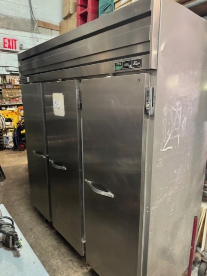 Beverage Air Stainless 3 Door Cooler