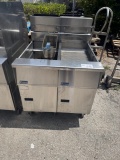 Pitco Fryer with Filtration & Dump System