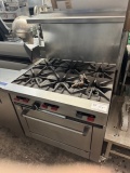 Garland Sunfire 6 Burner Range