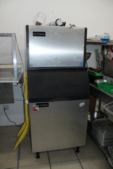 Ice O Matic 400lb Cuber Self Contained