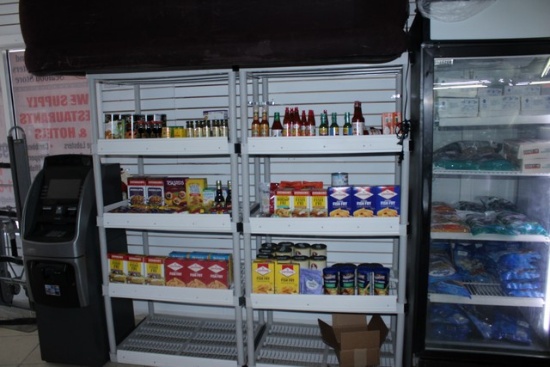 Plastic 4 Shelf 24"x36" Rack