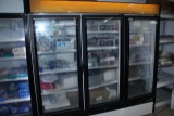 Max Cold 3 Door Glass Freezer