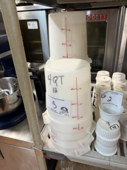 4qt Food Storage Containers