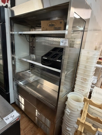 Federal 48" Stainless Steel Open Case