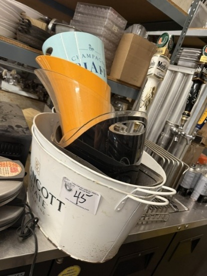 Assorted Champagne & Wine Buckets