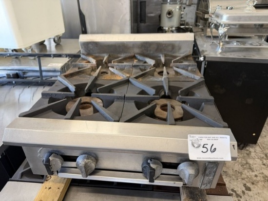 Venancio Counter Top 4 Burner Range