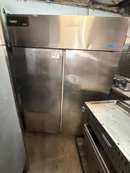 Delfield Stainless 2 Door Freezer