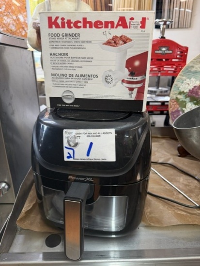 Power XL Air Fryer & Kitchen Aid Food Grinder