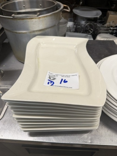 Soho 9" x 13.5" White Platters