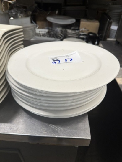 Round 12" White Plates