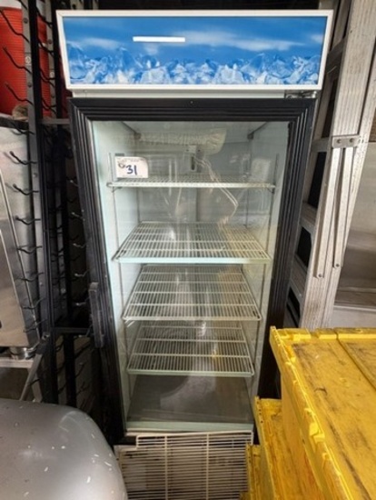 Advantco Single Glass Door Cooler