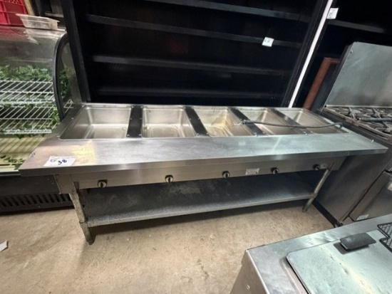 Electric 5 Hole Steam Table
