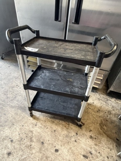 Black Utility Cart