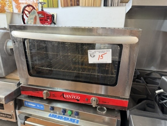 Avantaco Electric 1/4 Convection Oven