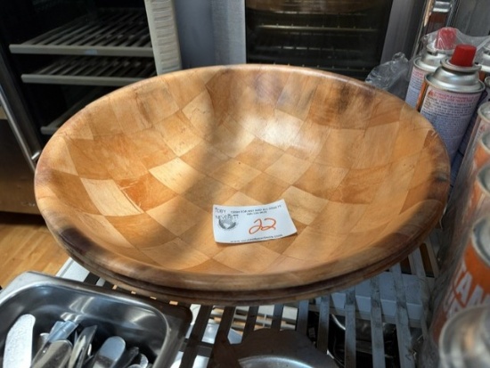 Large Wooden Bowl