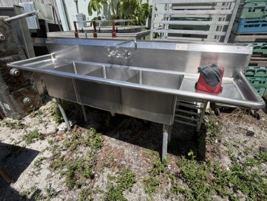 Stainless 89" Sink