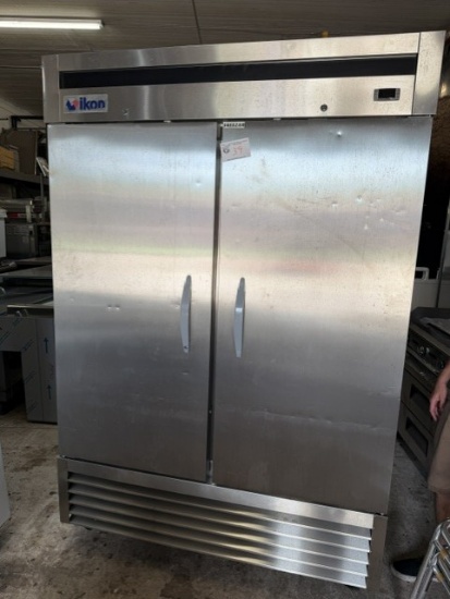 Ikon Stainless 2 Door Freezer