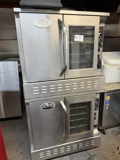 Royal Gas Double Stack Convection Oven