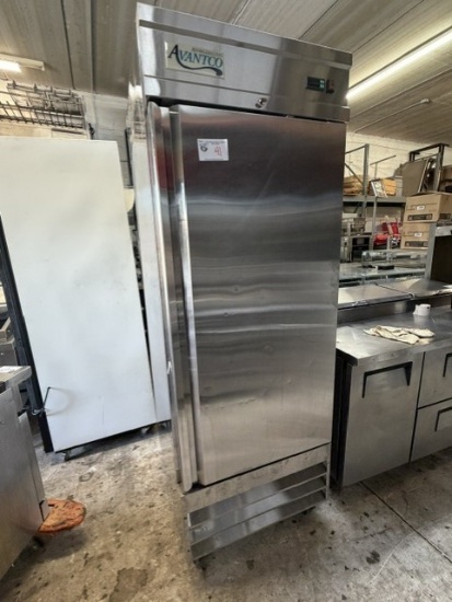 Avantco Stainless 1 Door Cooler