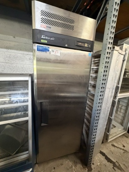 Turbo Air Stainless 1 Door Cooler