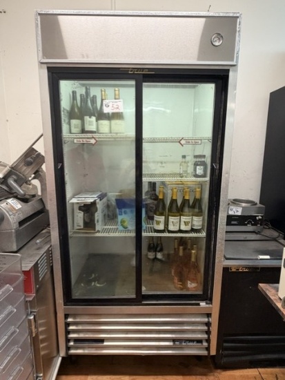 True Glass 2 Door Cooler