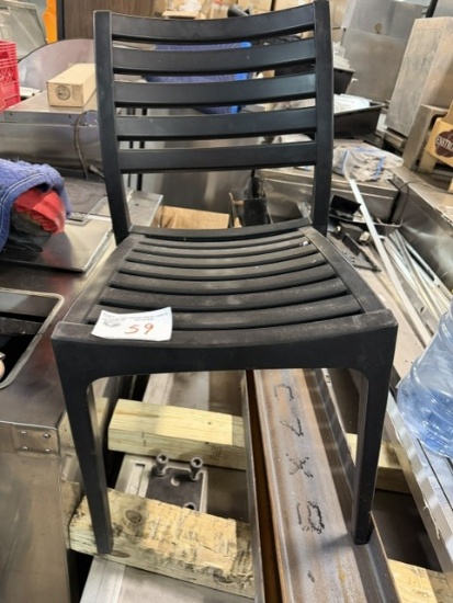 Black Outdoor Chairs