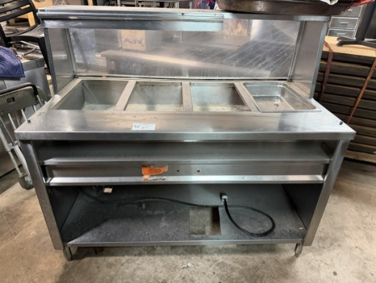 Electric 4 Hole Steam Table