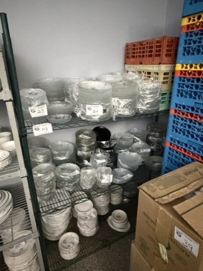 3 Shelf 60" x 20" Metro Rack on castors