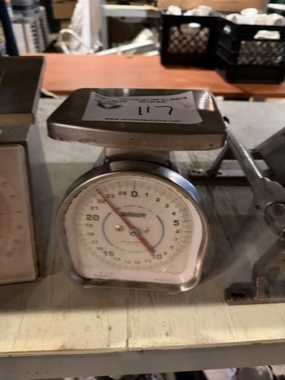 Pelouze 25lbs Spring Scale