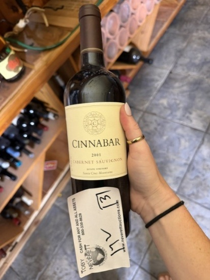 Cinnabar 2001 Cabernet Sauvignon