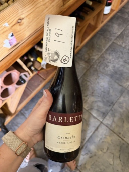 Barletta 2001 Grenache Claire Valley