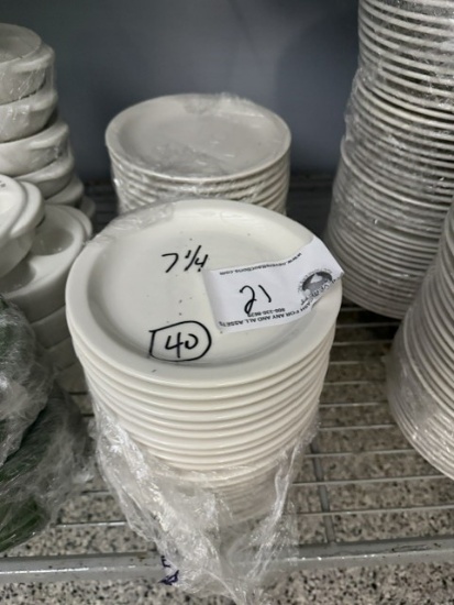 Round 7 1/4" Plates