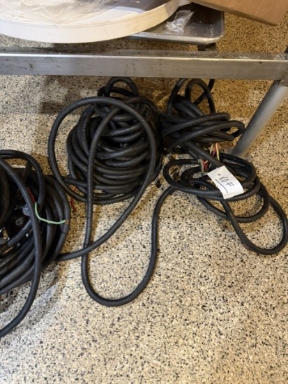 Assorted Industrial Electric Cords