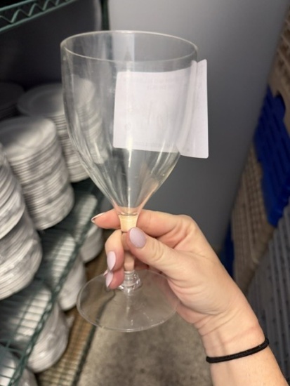 Poly Carbonate Wine Glasses