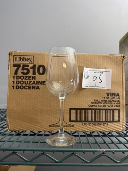 Libbey 5710 16oz Tall Wine Glasses