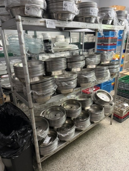 Aluminum 60" x 20" 3 Shelf Rack