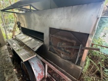 Gas Smoker on Trailer