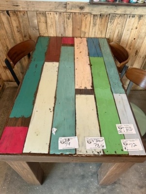 Reclaimed Wood Tables