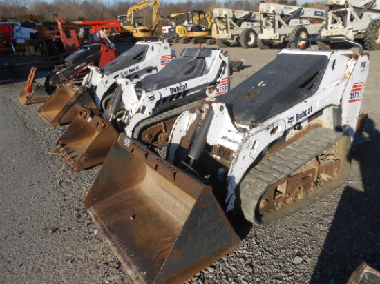 2004 BOBCAT MT 55 WALK BEHIND SKID STEER LOADER W/ BUCKET,DSL,1814 HOURS