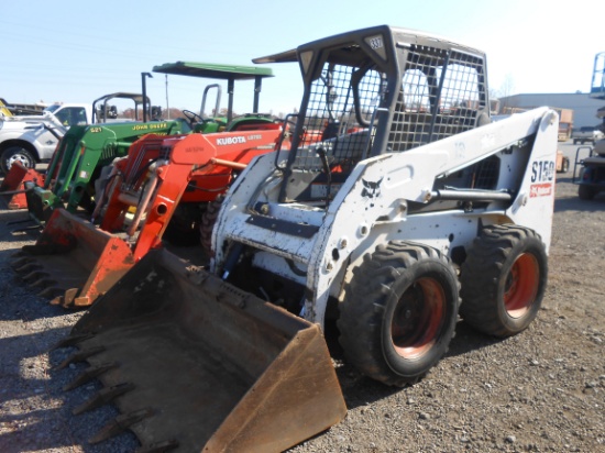 2007 BOBCAT S150 SSL W / BUCKET,REMOTE HYD W/ 3170 HOURS