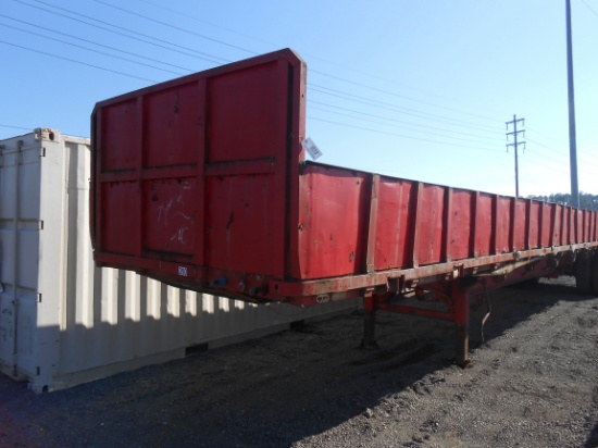 45 FT DUAL TANDEM AXLE TRAILER