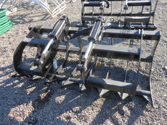 TRUBILT 66" GRAPPLE BUCKET (FITS SKID STEER LOADER)