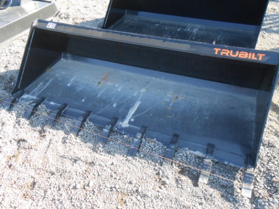 TRUBILT 78" GRAPPLE BUCKET W/ TEETH (FITS SKID STEER LOADER)