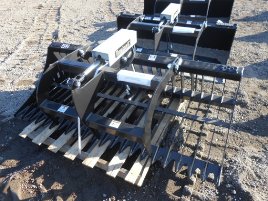 NEW TOMAHAWK  72" ROCK BUCKET GRAPPLE