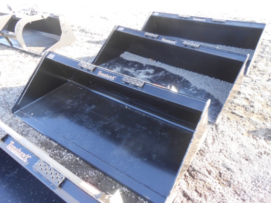 NEW TOMAHAWK 72" SMOOTH BUCKET FITS SKID STEER