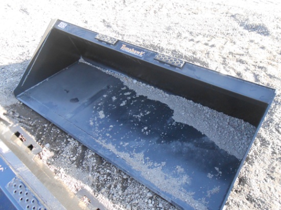 NEW TOMAHAWK 72" SMOOTH BUCKET FITS SKID STEER