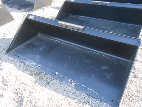 NEW TOMAHAWK 72" SMOOTH BUCKET FITS SKID STEER