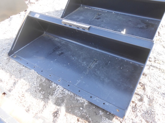 NEW TOMAHAWK 72" SMOOTH BUCKET FITS SKID STEER