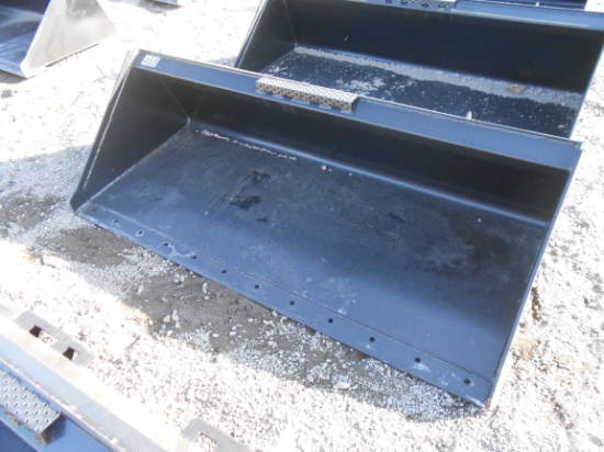 NEW TOMAHAWK 72" SMOOTH BUCKET FITS SKID STEER