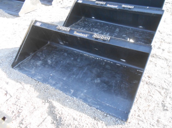 NEW TOMAHAWK 66" SMOOTH BUCKET FITS SKID STEER
